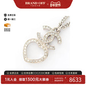 中古Chanel香奈儿女A级95新necklace项链不锈钢项链银色