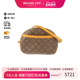 中古LV路易威登女包B级9新Shoulder bag涂层 防水帆布斜挎包HK