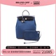 addPMToile帆布双肩包 bag zip 中古Hermes爱马仕女包A级95新her