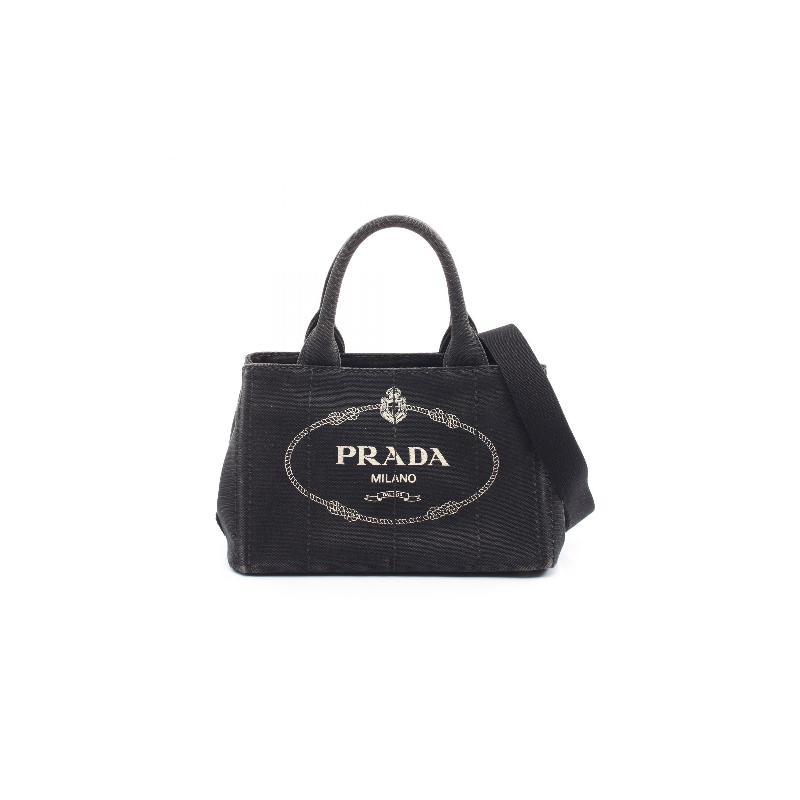 中古Prada普拉达斜挎包女帆布