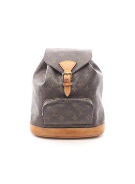 中古LV路易威登女包B级9新rucksack背包/旅行背包双肩包双肩包