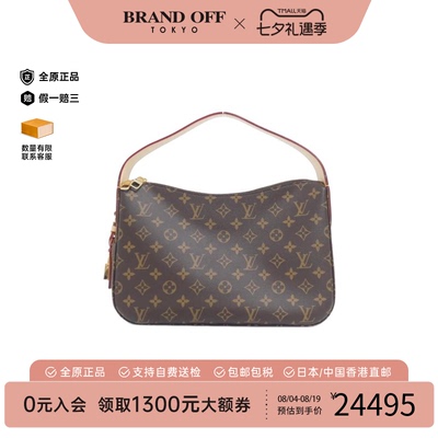 中古LV路易威登老花手提女包