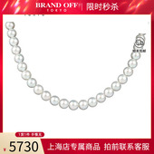 海水珍珠串珠项链925银42 中古「9.0新」TASAKI 塔思琦 43cm