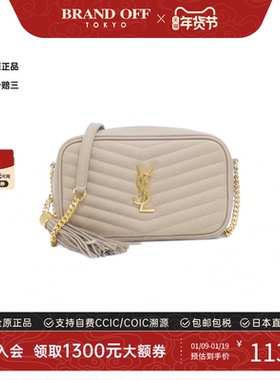 中古YSL圣罗兰女包A级95新Lou相机包小牛皮斜挎包