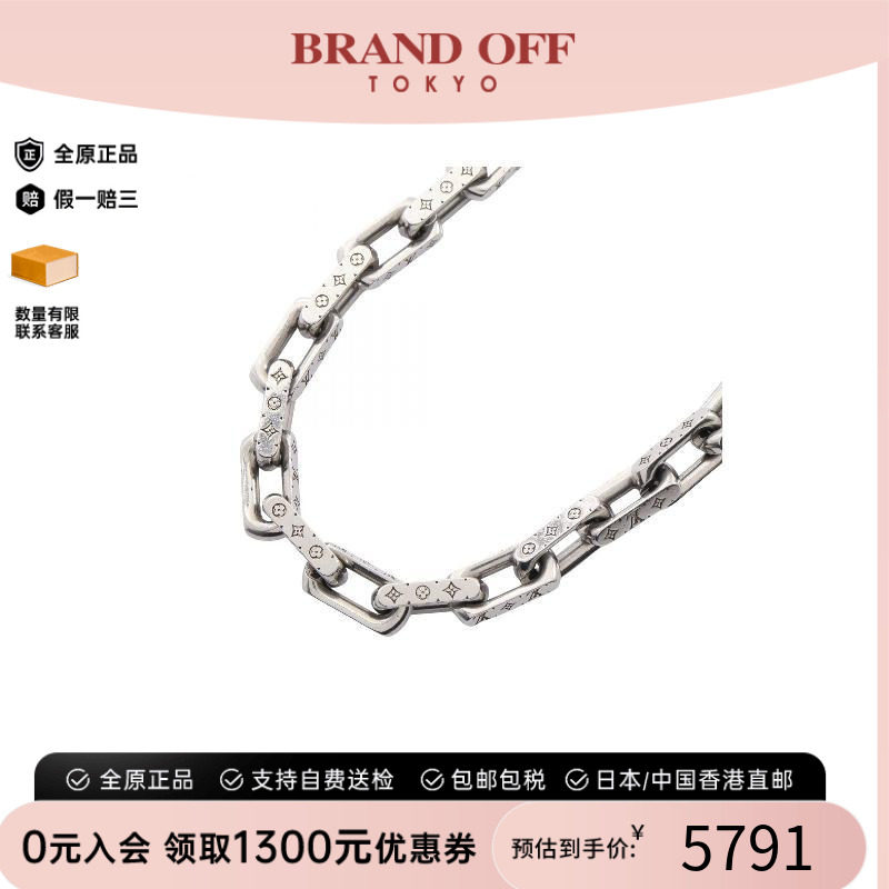 中古LV路易威登项链メンズ不锈钢