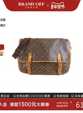 中古LV路易威登女包B级9新Congo MM老花斜挎包经典正品BRANDOFF
