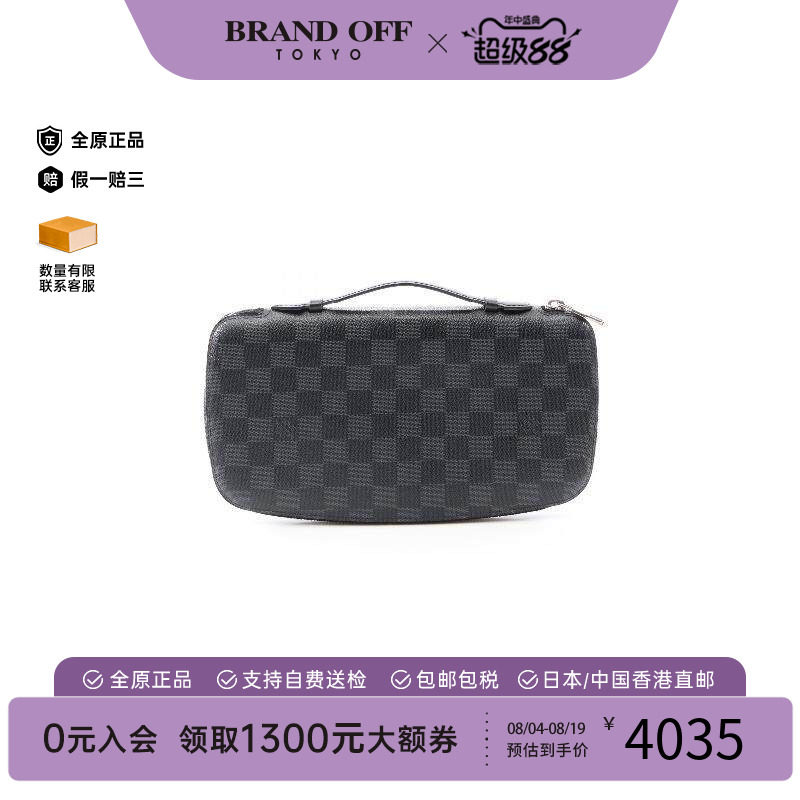 中古LV路易威登长钱包メンズ帆布