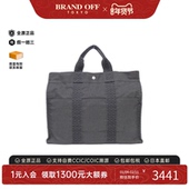 中古Hermes爱马仕女包A级95新Her LineMM黑色手提包时尚 BRANDOFF