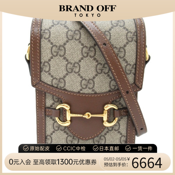 中古GUCCI古驰女包A级95新Accessory pouch斜挎包