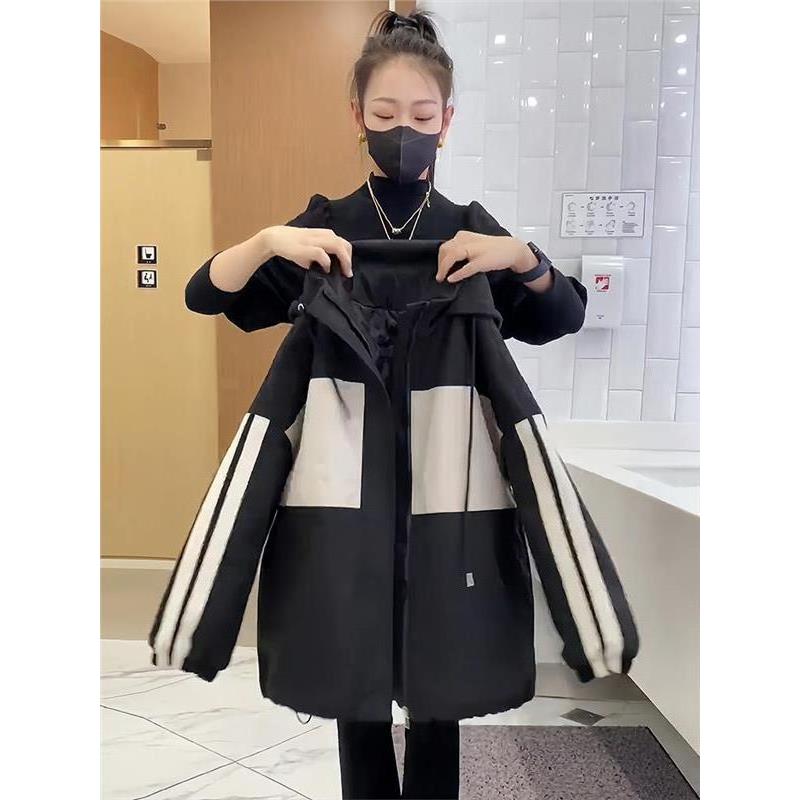 JOYIASS今年流行女士夹棒球服外套秋冬2025新款宽松运动加厚工装