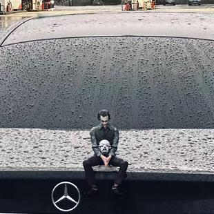 车外玩偶摆件摩托车玩偶2024新款TK爆款手办希斯莱杰小丑JOKER礼