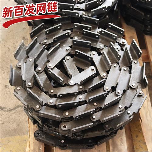 带耳弯板传动链条刮板机链条c2062大滚子输送链08A20A24A32A链条