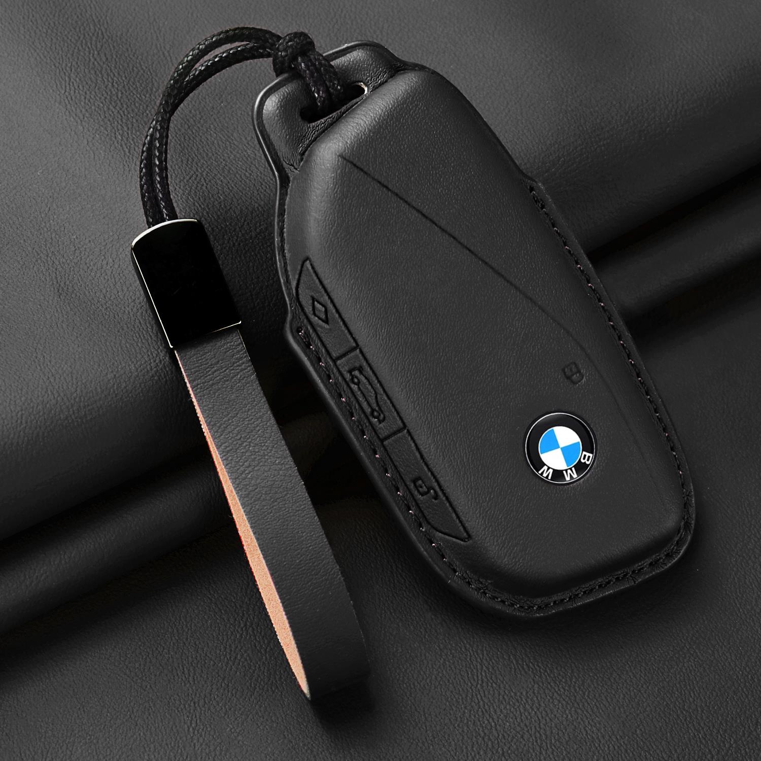 适用于宝马x3钥匙套x5车x1三系ix3五系刀锋325Li/530/320Li男x2扣