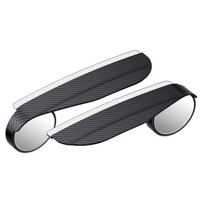 汽车倒车神器后视镜雨眉小圆镜