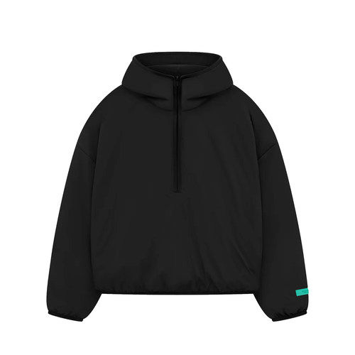 Essentials24Drop2半拉链棉服