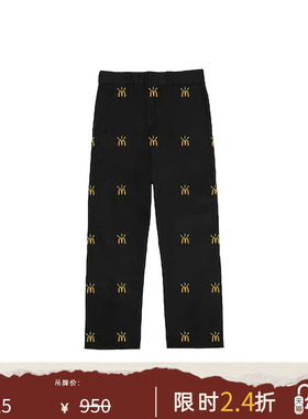 CACTUS JACK TRAVIS SCOTT 联名款男秋季满印刺绣工装休闲裤长裤