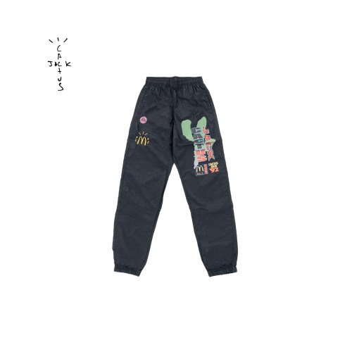 CACTUSJACK联名款印花尼龙长裤