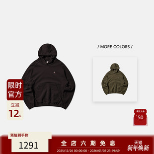 25FW 意大利 ROA 小LOGO标重磅宽松纯棉休闲连帽卫衣 都市户外