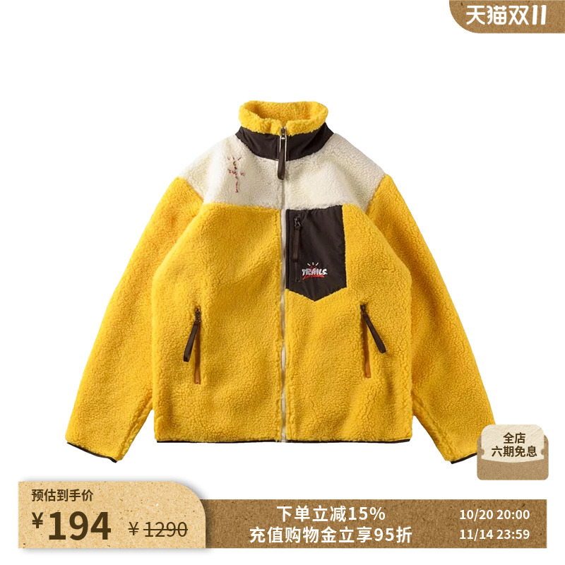 CACTUSJACK三色羊羔绒百搭夹克