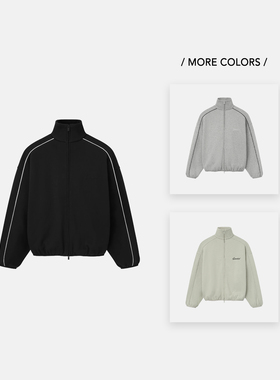 Fear of God Essentials 25SS Drop2 LOGO字母刺绣立领卫衣夹克