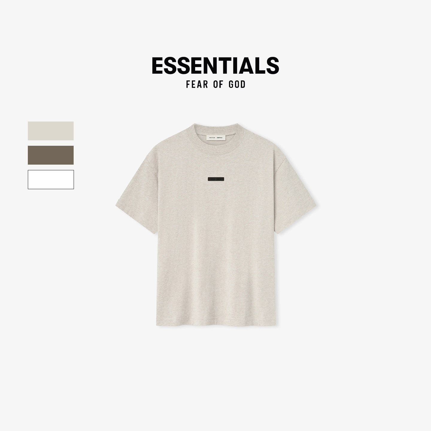 Fear of God Essentials 26SS LOGO烫标字母印花短袖T恤男女同款