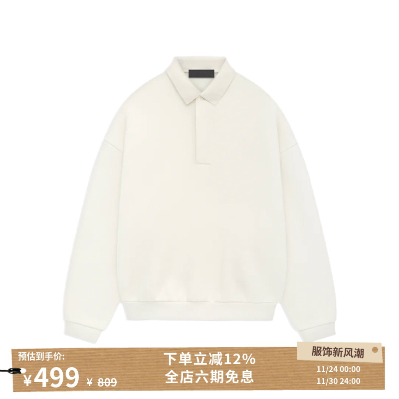 Essentials长袖POLO卫衣