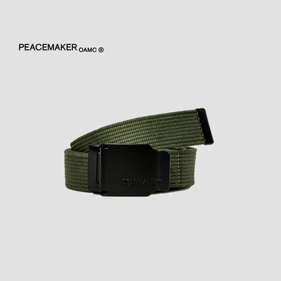 PEACEMAKER简约织布工装腰带