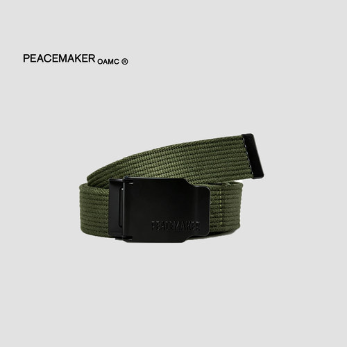 PEACEMAKER简约织布工装腰带