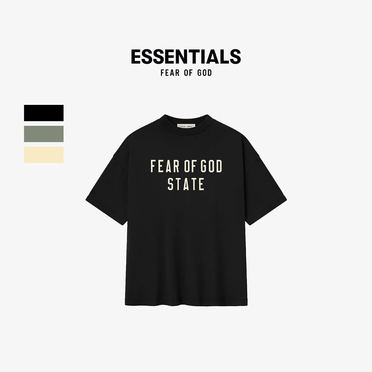 Fear Of God Essentials 26SS  LOGO字母印花短袖T恤男女同款