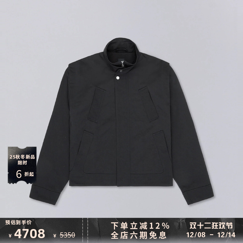 J.L-A.L25SS立领拉链夹克