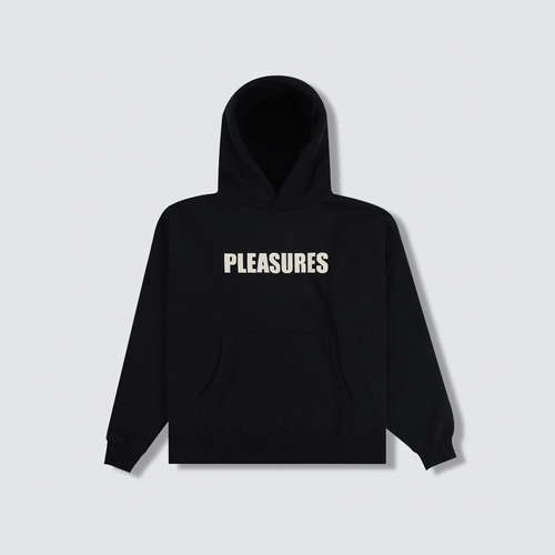 PLEASURES印花设计连帽卫衣
