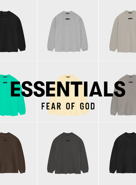 Fear Of God Essentials 24新品 SUMMER 夏季系列LOGO长袖T恤