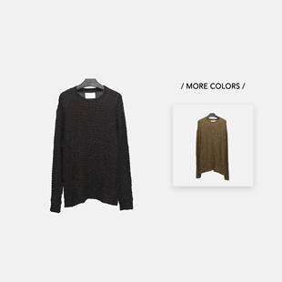 FOR THE MUTE 极简剪裁立体华夫格长袖 SONG 25FW T恤 尊享特惠