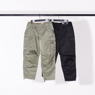 秋季 长裤 男士 工装 日系CARGO军事风多口袋尼龙机能锥形修身 KOLOR