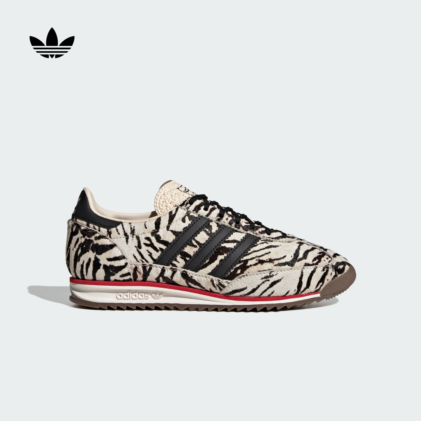 T头鞋阿迪达斯三叶草女子经典鞋