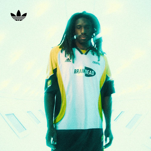 阿迪达斯三叶草联名男女短袖球衣