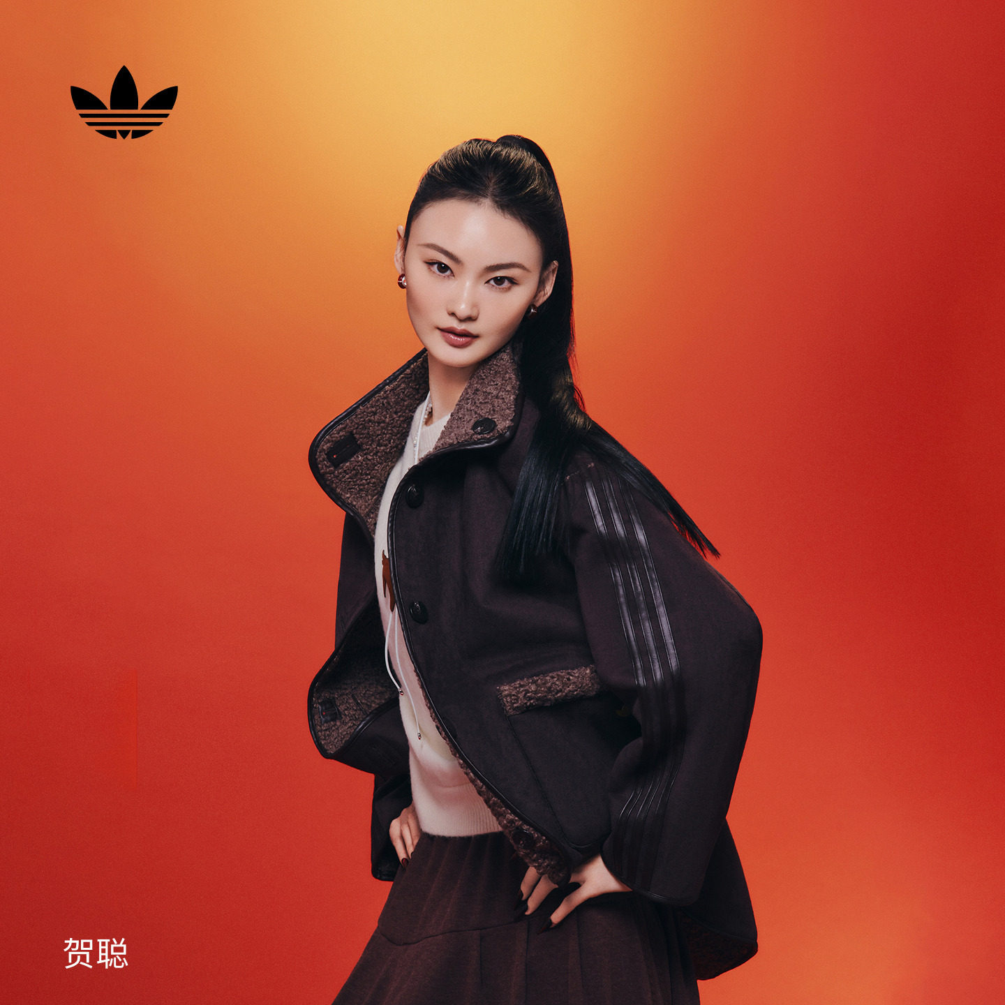 贺聪同款新年款双面穿仿羊羔绒休闲外套女冬adidas阿迪达斯三叶草,运动服/休闲服装,运动茄克/外套,淘宝优惠券,粉丝福利购,淘宝优惠卷