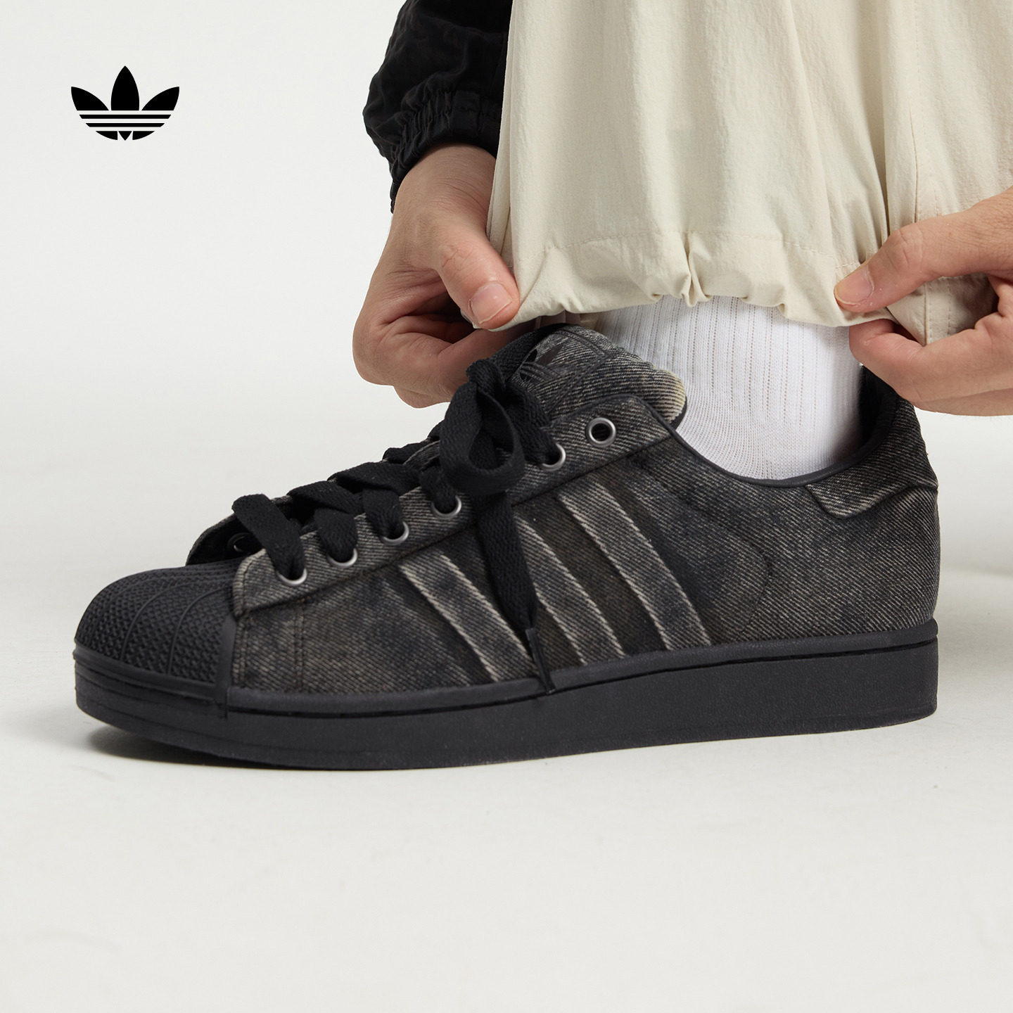 SUPERSTAR II PREM贝壳头板鞋adidas Originals阿迪达斯三叶草,运动鞋new,板鞋,淘宝优惠券,粉丝福利购,淘宝优惠卷