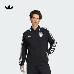 阿根廷队客场复古足球休闲文化夹克外套男装 adidas阿迪达斯 新款
