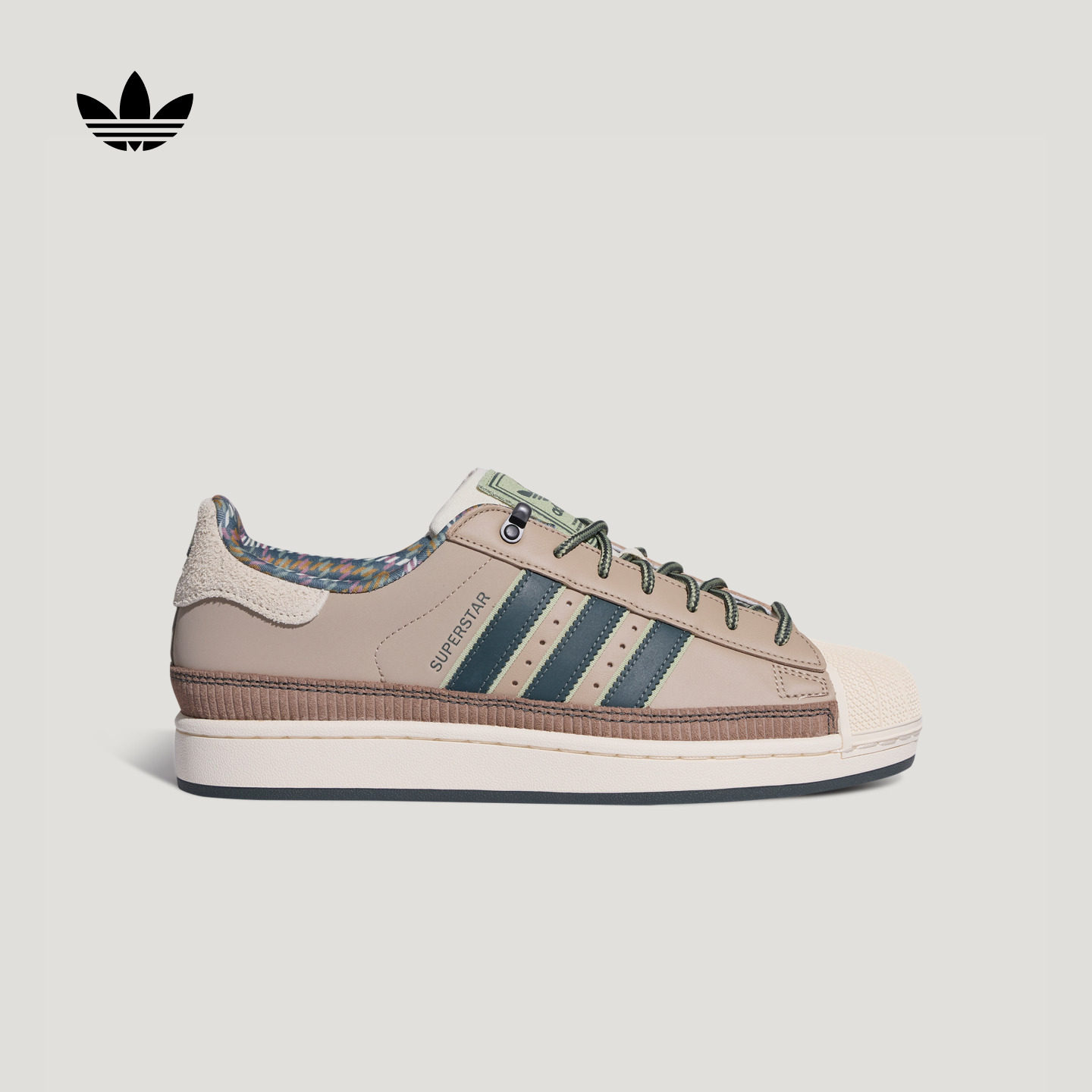 SUPERSTAR II经典运动鞋低帮贝壳头板鞋男女adidas阿迪达斯三叶草