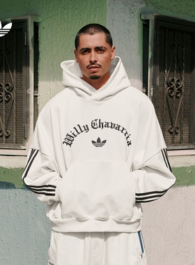 WILLY CHAVARRIA联名卫衣男女adidas Originals阿迪达斯三叶草