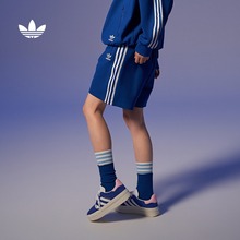 情侣款时尚休闲百搭运动短裤男女adidas Originals阿迪达斯三叶草