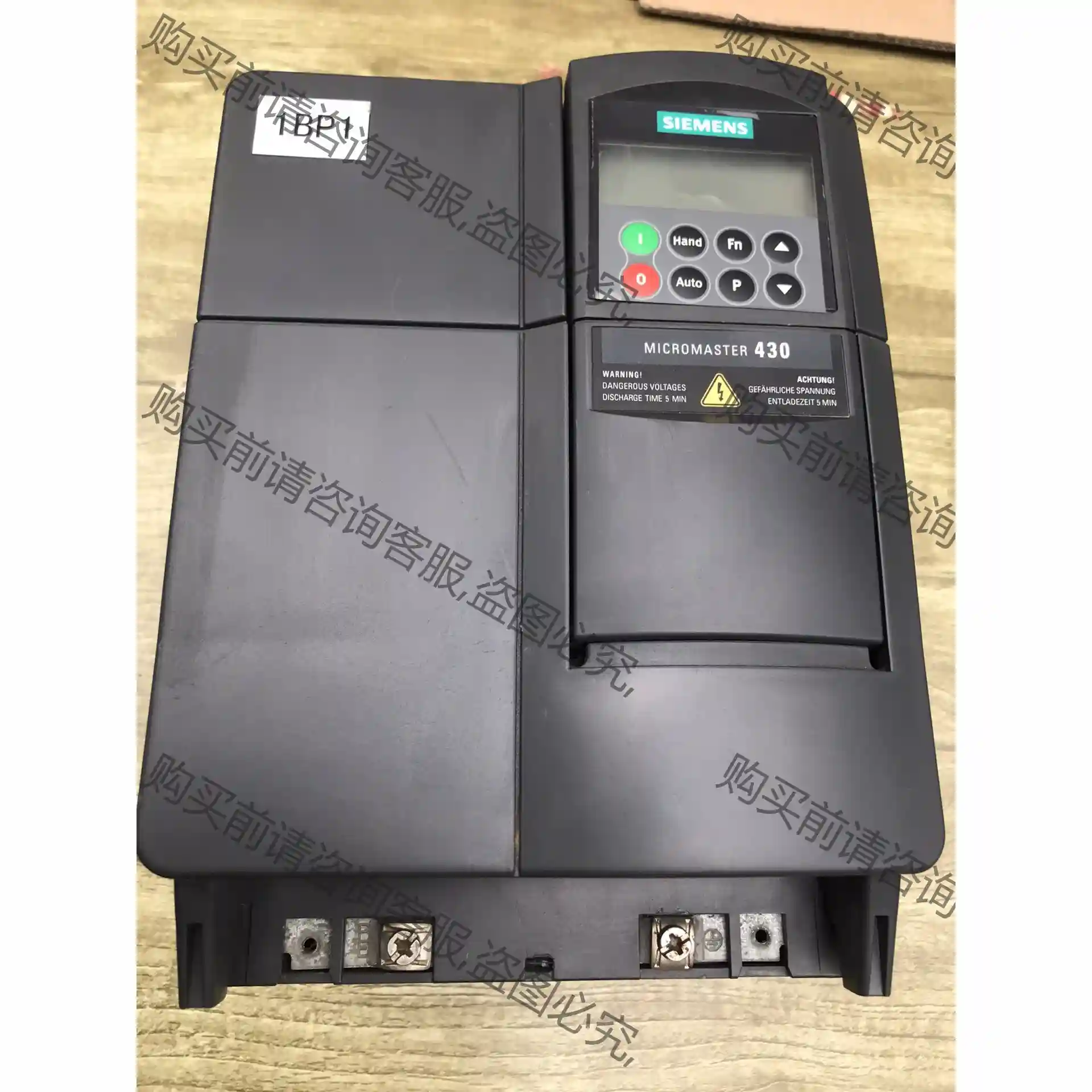 西门zi变频器一台 型号6SE6430-2UD31-5CA0 议价再拍 拆机件