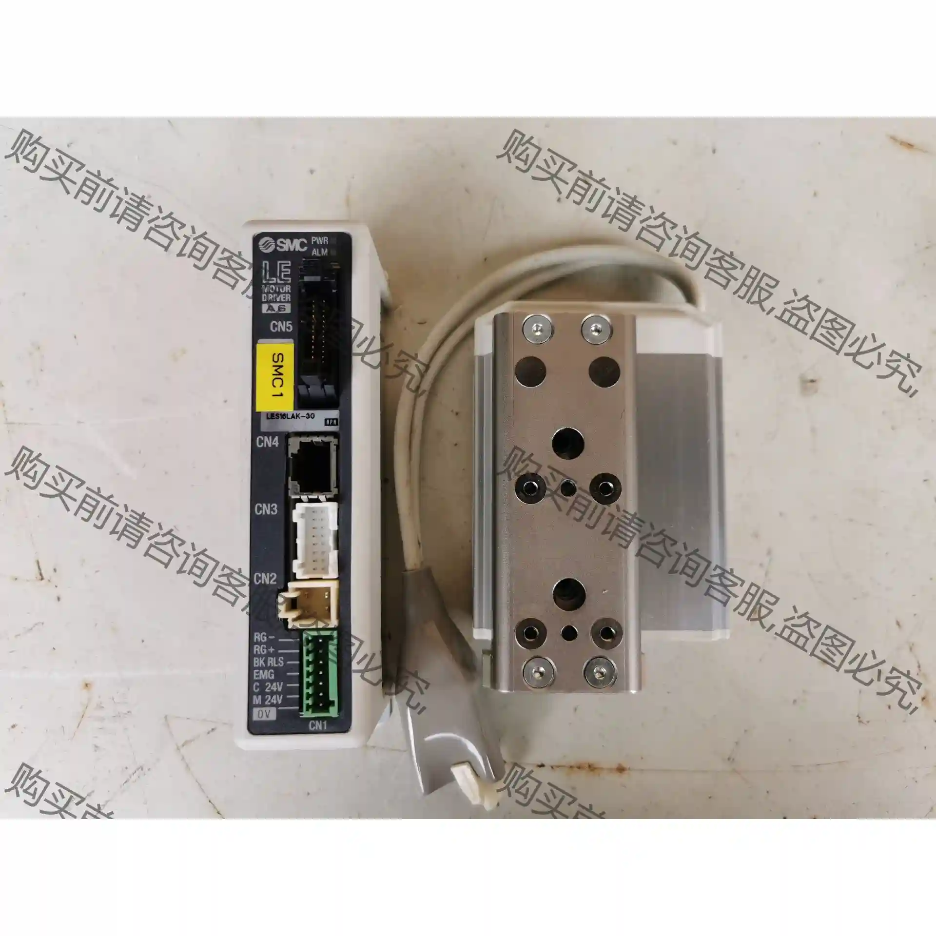 SM电缸LES16LAK-30配套控制器LECA6N3-L 议价再拍 拆机件