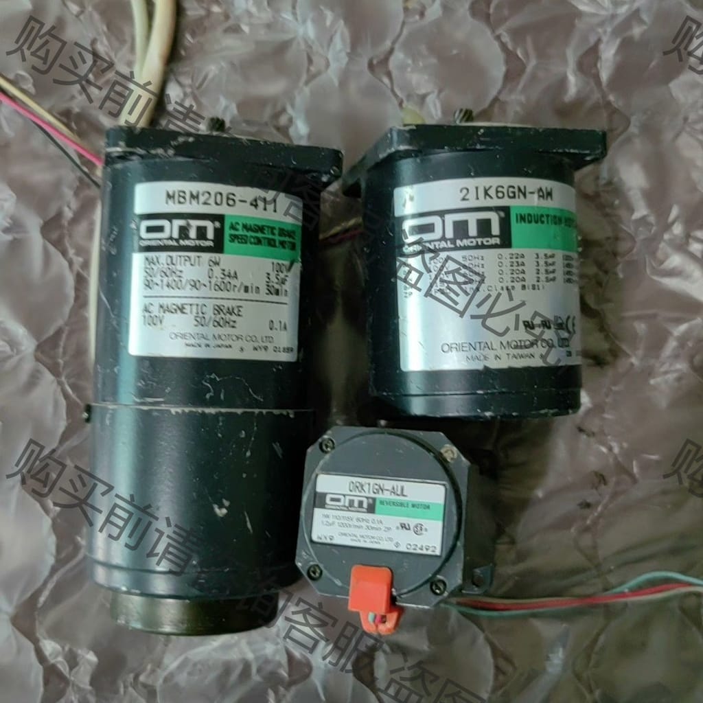 功能正常议价 日本OM东方马达MBM206-411/2IK6GN-AW/0