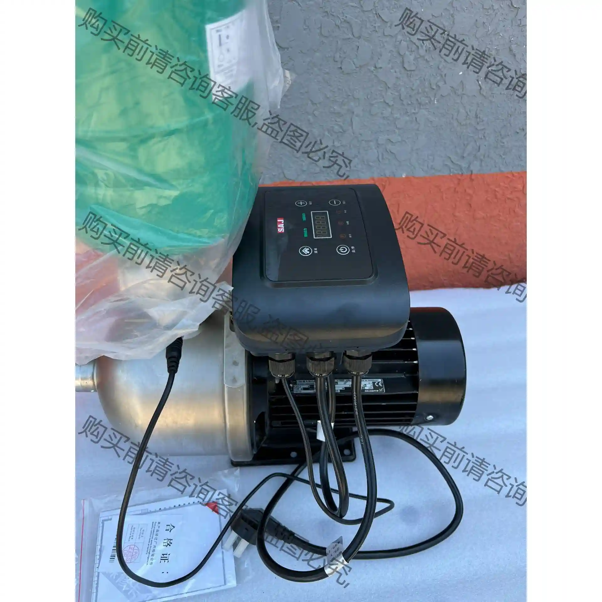 格兰富水泵CHI4-50bu锈钢变频恒压增压泵 议价再拍 拆机件