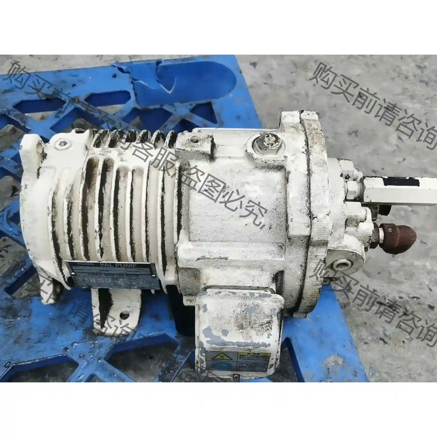 日本油研1.5KW，0.75转子泵各一台，PM10-01C- 议价再拍 拆机件