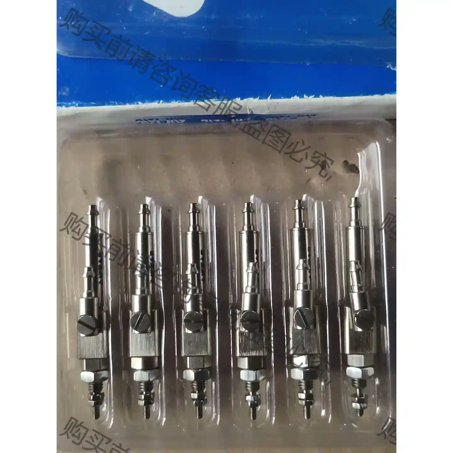 原装亚德客 bu锈钢笔型迷你小气缸， PB4X5，共6个，仓库 议价再
