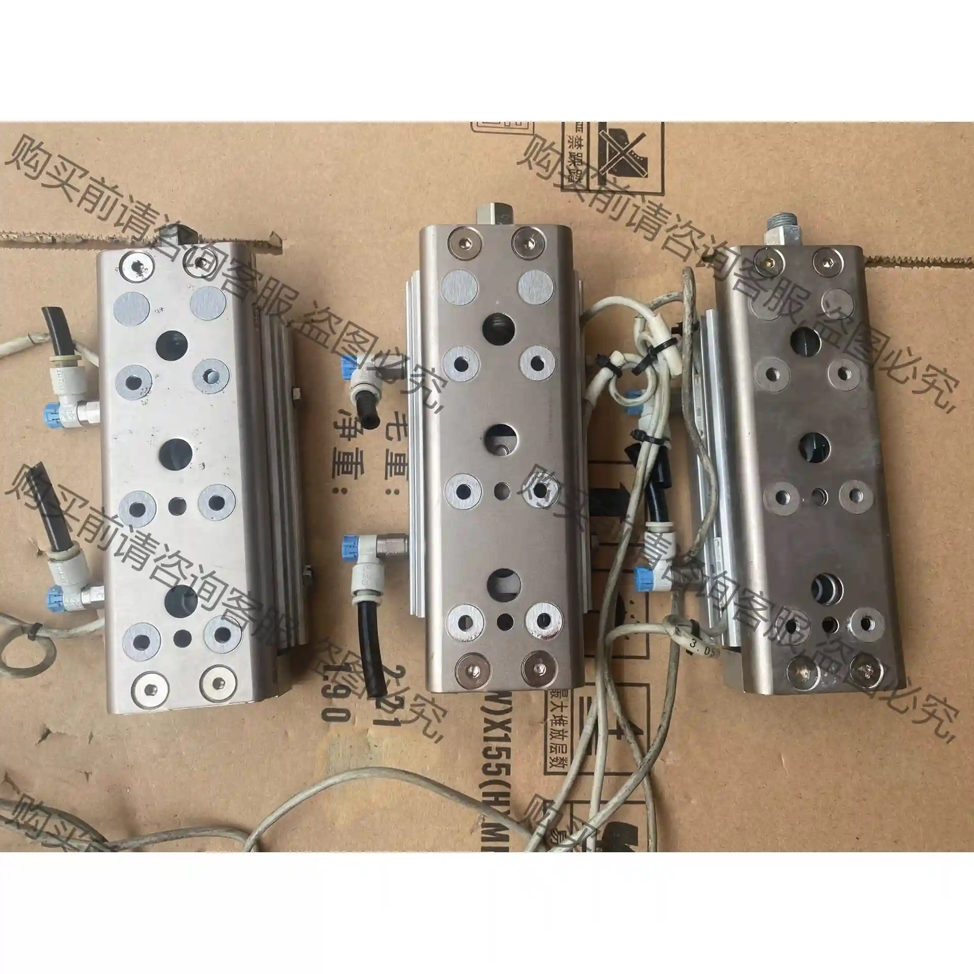 SM滑台气缸MXQ16-50ZD MXQ16A-50ZD 议价再拍 拆机件