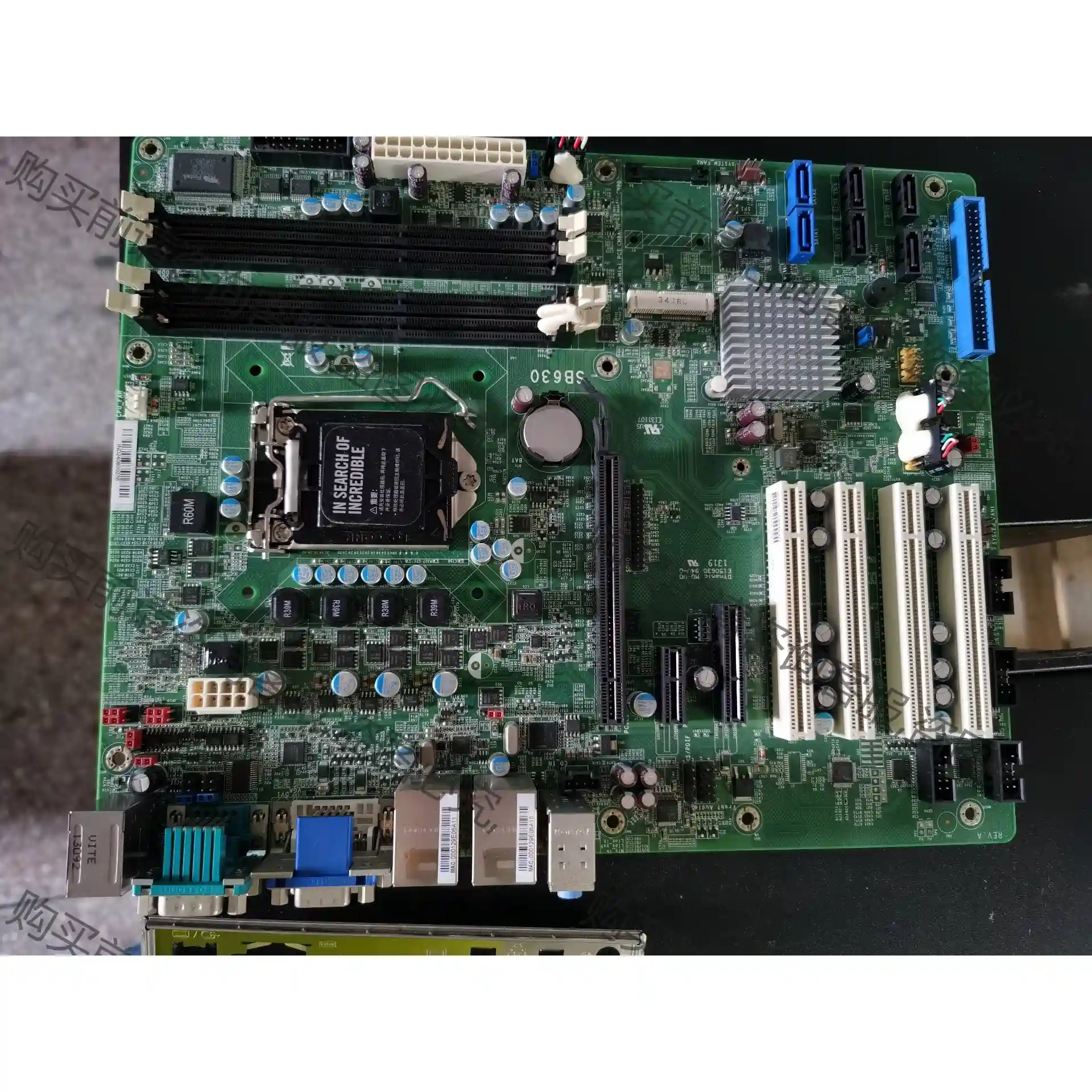 友通DFI工控机主板SB630-CRM H61平台主板 议价再拍 拆机件